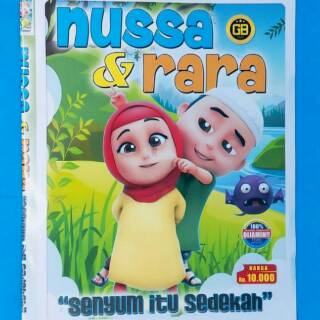 DVD Anak Film Animasi Islami  NUSSA RARA HD 4 DISK 