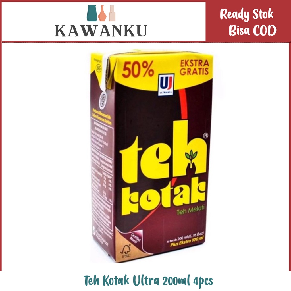 

Teh Kotak Ultra 200ml 4pcs