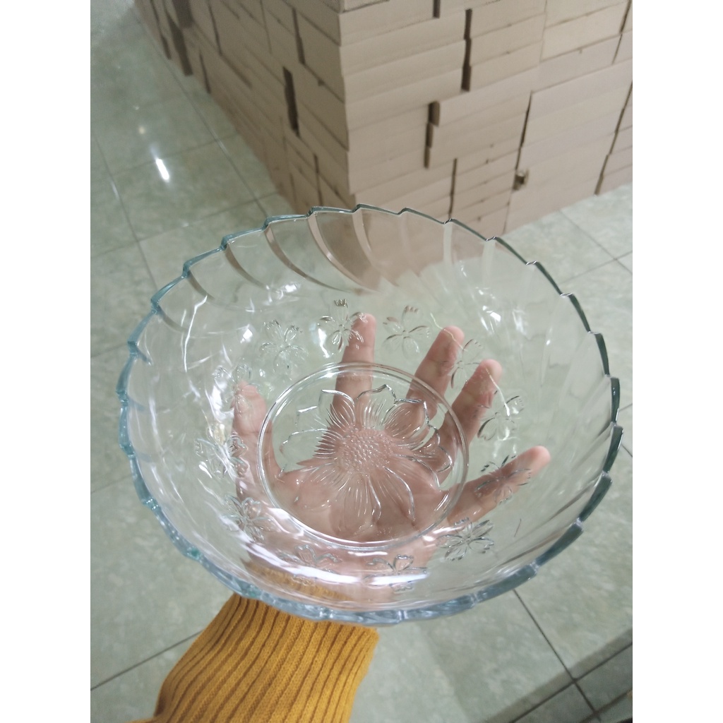 Hampers Unik Souvenir Mangkok Kaca Hias Murah Mangkuk Saji Besar Flw7B Mangkok Bumbu Bulat Mangkok B