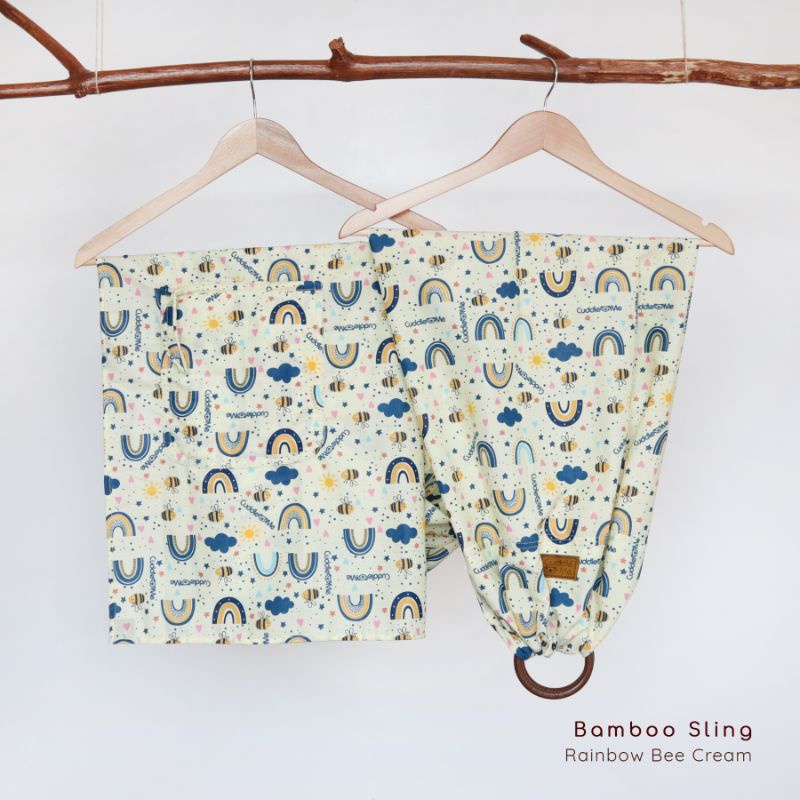 (BISA COD) CUDDLE ME BAMBOO SLING TANPA CELAH gojek