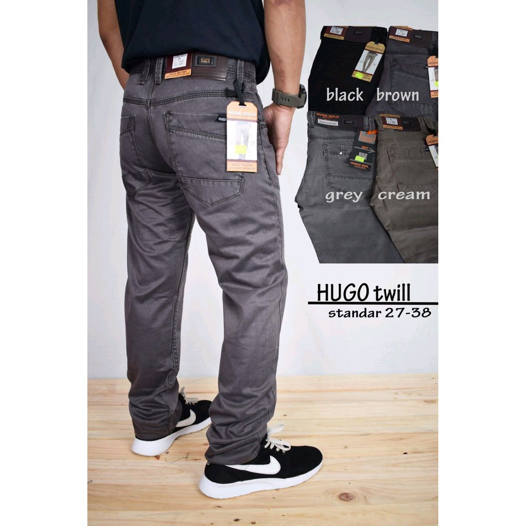 NEW celana panjang pria - HUGO GOLD IMPORT Celana Keren