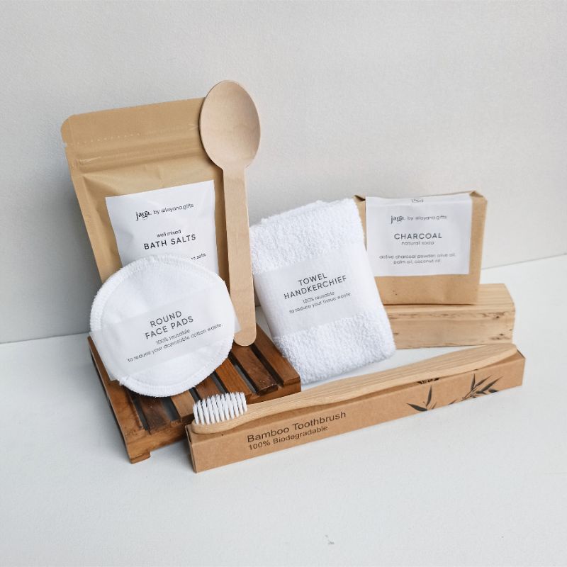 

jaga - Hampers Hadiah Ramah Lingkungan Eco Friendly Selfcare Kit | Eid Hampers | Hampers Ramadan Ramadhan | Hampers Lebaran