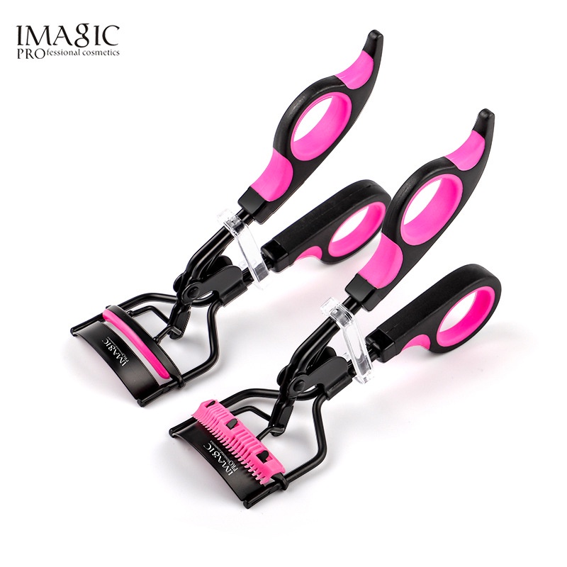 Penjepit Bulu Mata Lentik Dengan Sisir Eyelash Curler Pengeriting Imagic 2 in 1