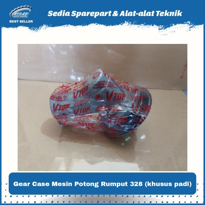 Gear Case Kepala Pisau Mesin Potong Rumput (khusus potong padi) Vtop