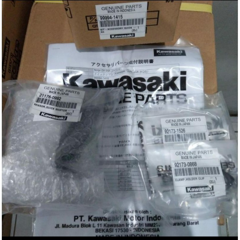 Quick Shifter QuickShifter Kawasaki ZX25R Original Ready Stock