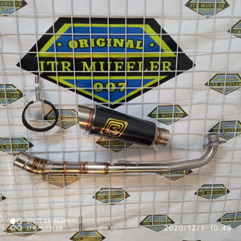 Knalpot RCB carbon Jupiter z Jupiter z1 Jupiter mx 135