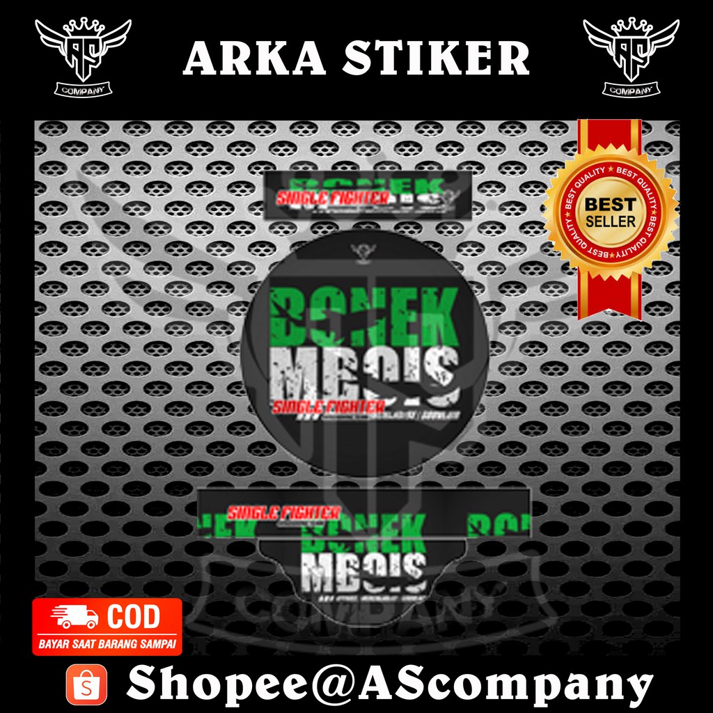 STIKER DECAL SANGKAR LOVEBIRD