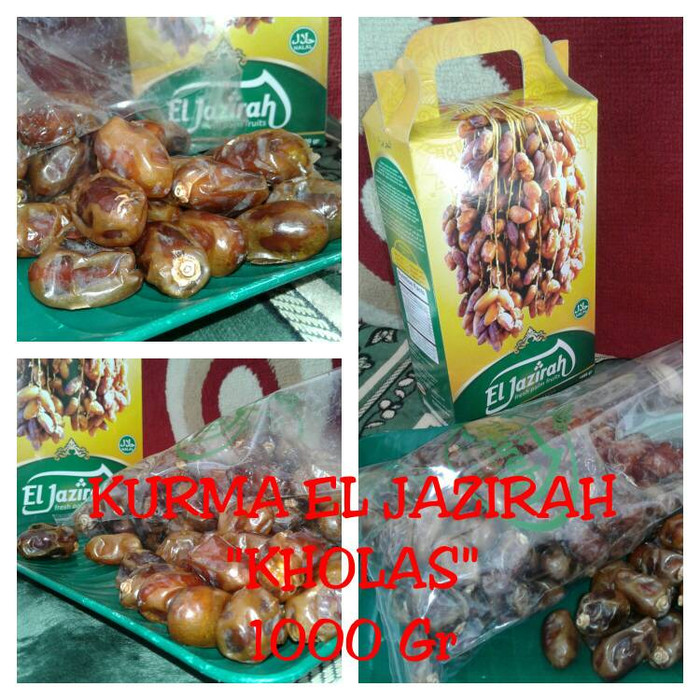 

TERBATAS - KURMA EL JAZIRAH KHALAS 1KG