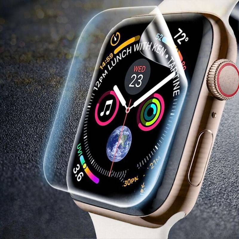 Film Hydrogel Pelindung Layar iwatch Seri 7 6 5 4 SE 3 2 1 45mm 41mm 44mm 40mm 42mm 38mm