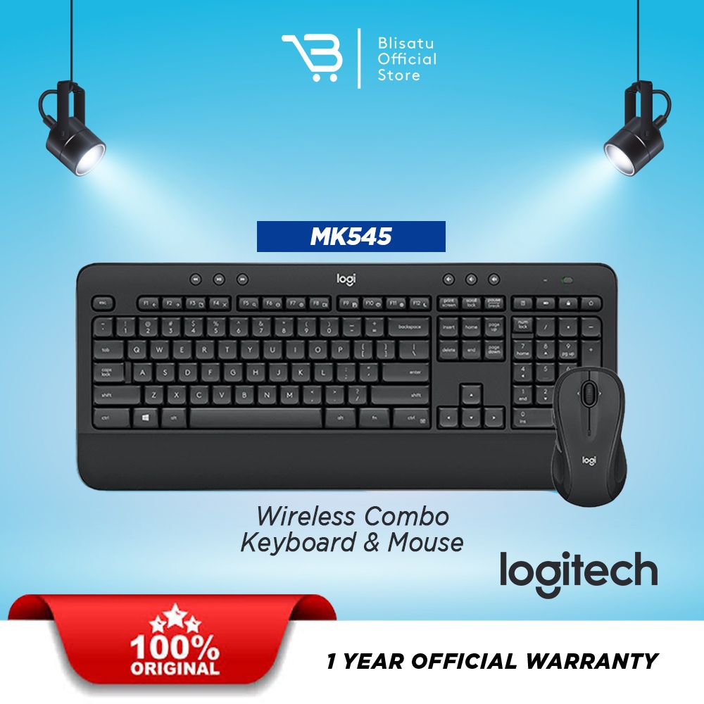 Logitech MK545 Advance Keyboard Mouse Combo