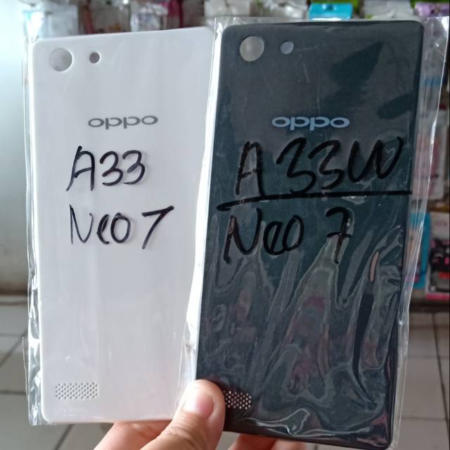 (Oppo neo 7/a33)tutup casing belakang