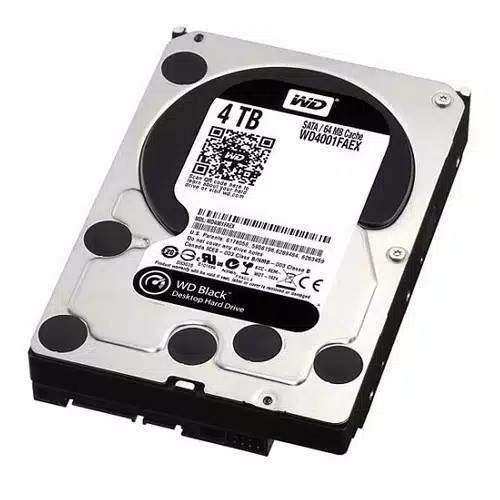 Harddisk HDD WDC 4TB SATA BLACK - Hardisk WD BLACK 4TB 3.5 Inch SATA