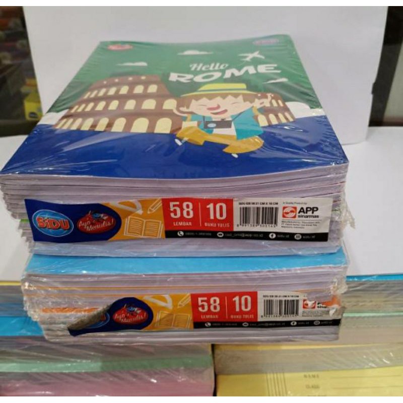 

BUKU SIDU 58 SINAR DUNIA per Pack