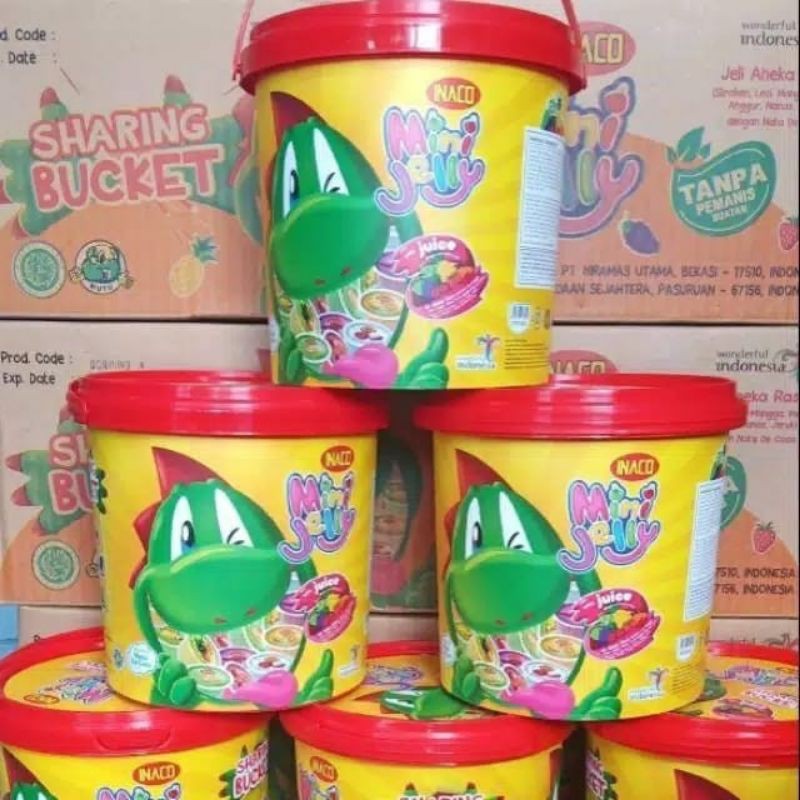 

INACO Jelly Bucket 1 dus isi 6