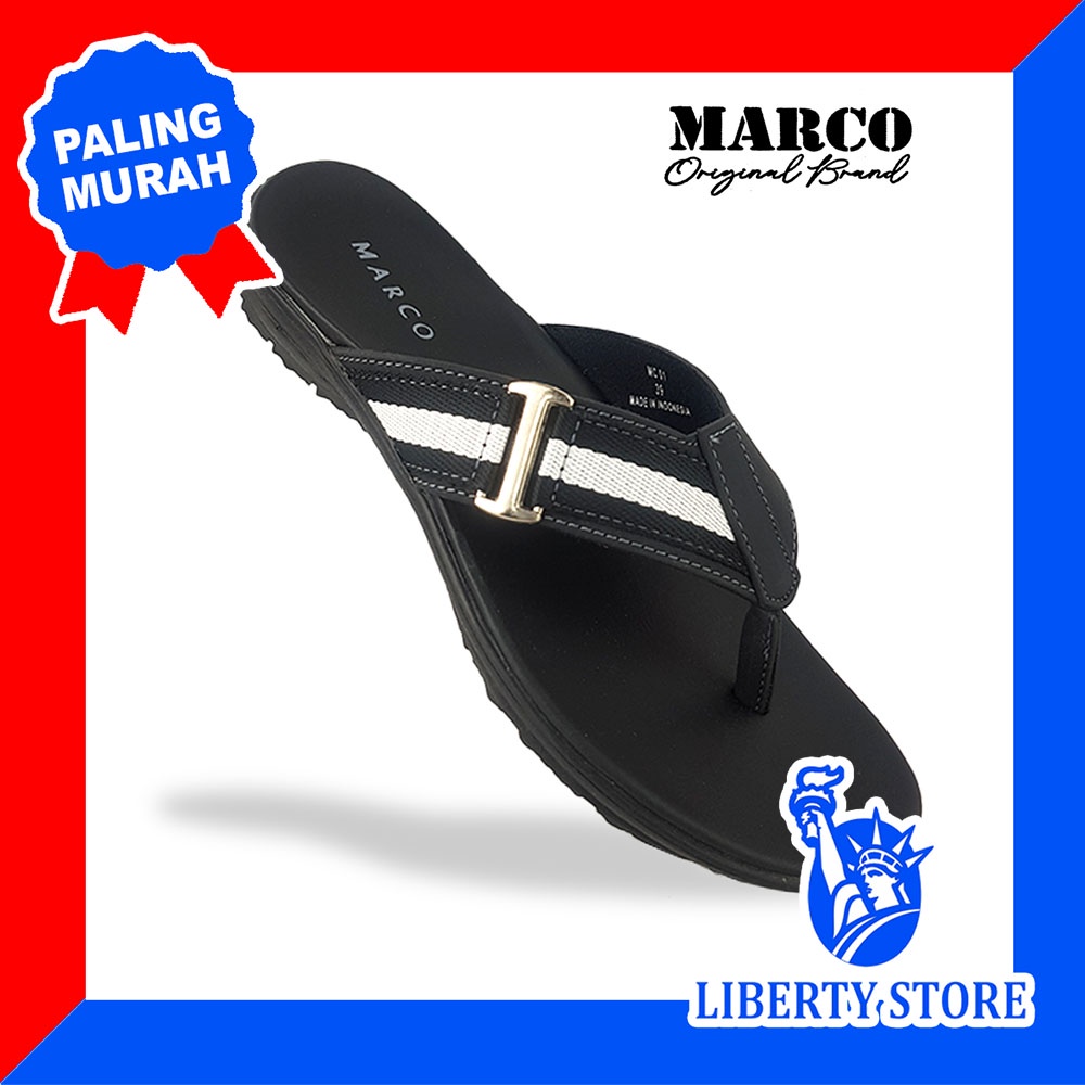 Sandal Jepit Kasual Pria Dewasa Kekinian Original MARCO  MC 01