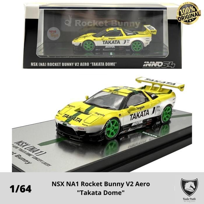 Inno 1/64 Honda Nsx Na1 Rocket Bunny V2 Aero Takata Dome Inno64 By Eastern