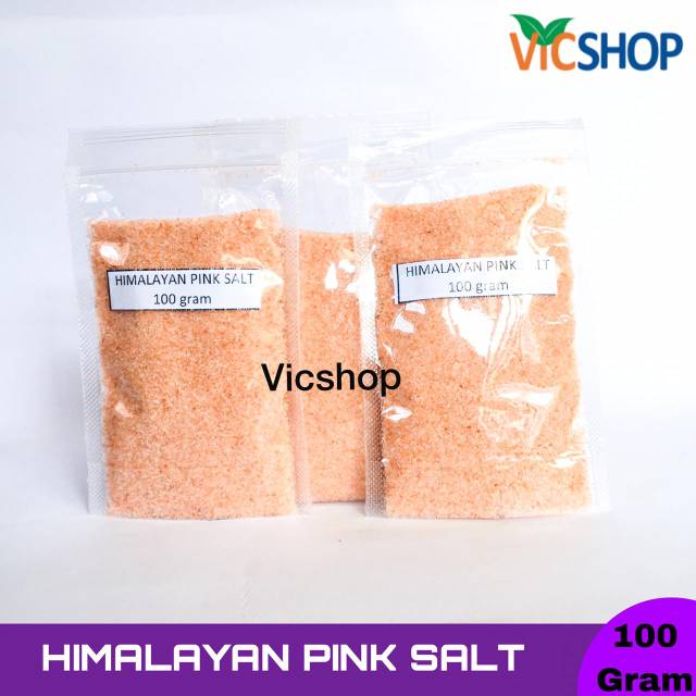 

Garam Himalaya 100gr/Natural Himalayan Pink Salt/Himsalt