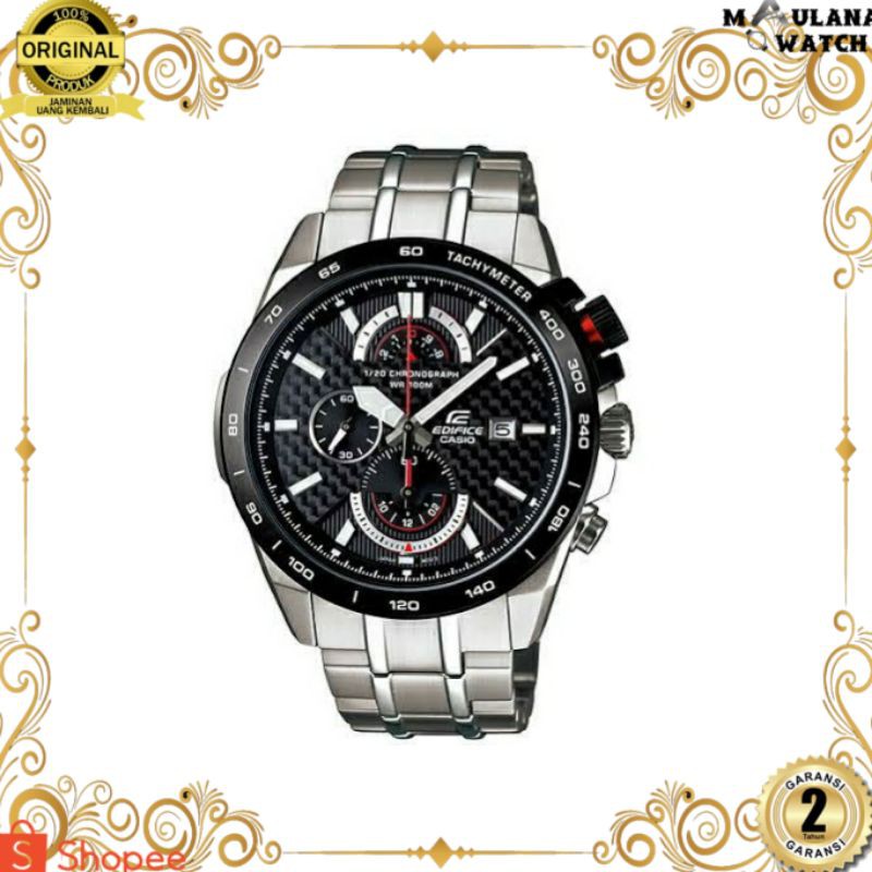 JAM TANGAN PRIA WANITA | RANTAI | KULIT | KARET | MURAH | PRIA CASIO EDIFICE EFR 520 ORIGINAL