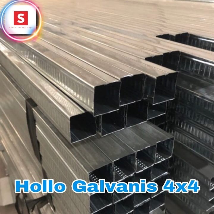 Holo / Hollow / Hollo Galvanis Rangka Plafon 0,35 mm