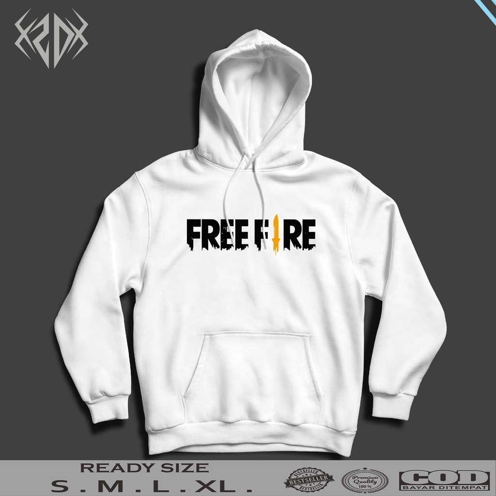 JAKET HODDIE FREE FIRE / HOODIE PRIA / JAKET PRIA / HOODIE KEREN