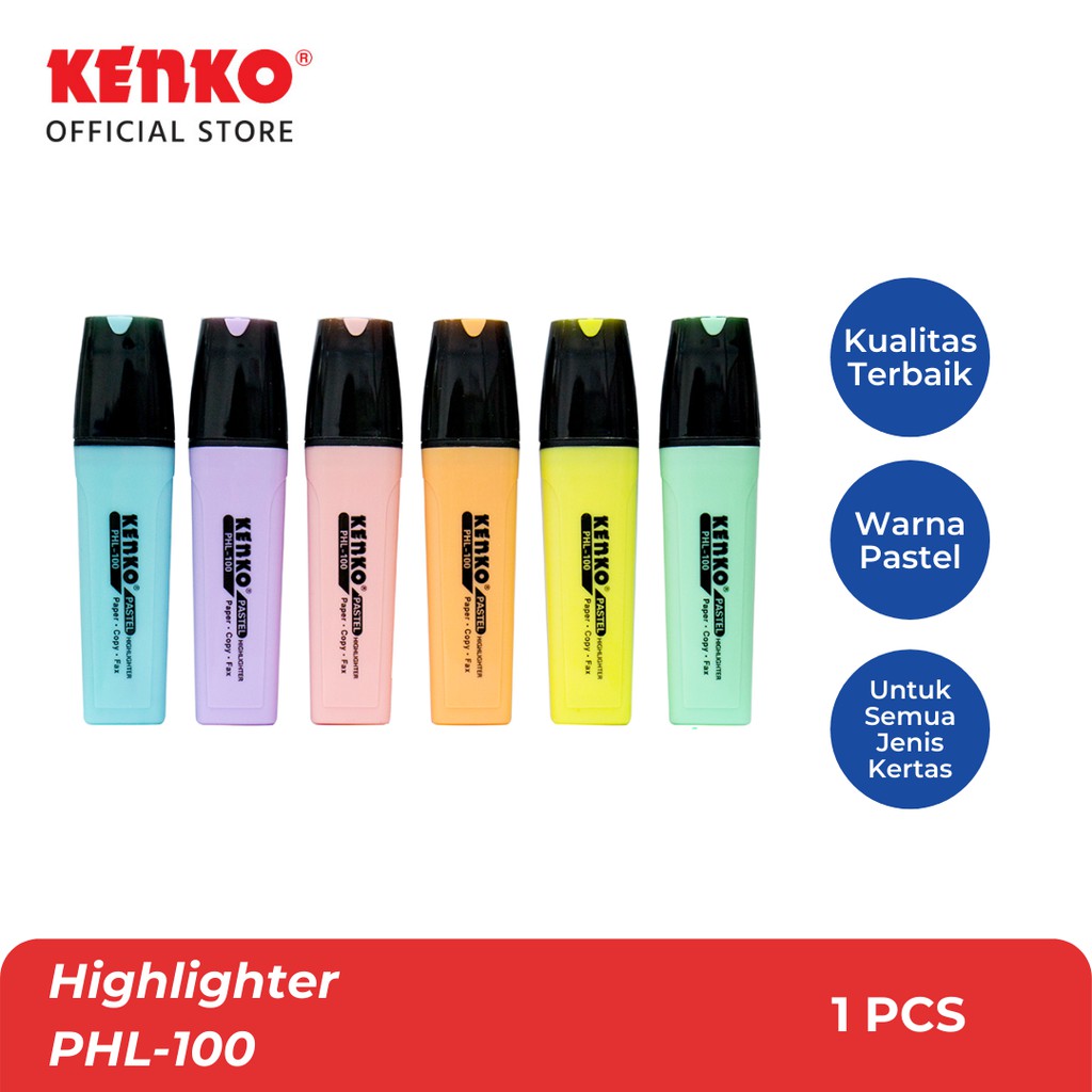 

Kenko Highlighter HL - 100 Pastel