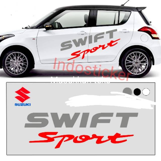 Sticker stiker mobil Suzuki Swift stiker body Swift