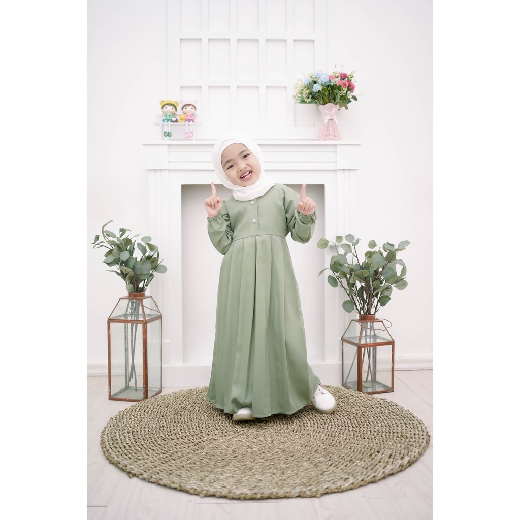 baju gamis gmis anak anak ank perempuan cewek umur usia 1 2 3 4 5 tahun putih terbaru murah 2022 kek