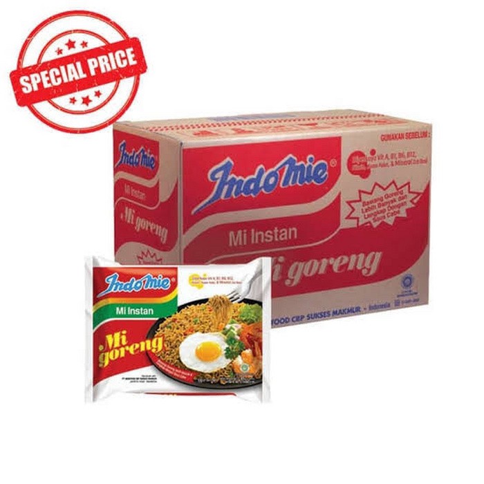 

INDOMIE GORENG SPECIAL INSTAN KARTON isi 40 @69g