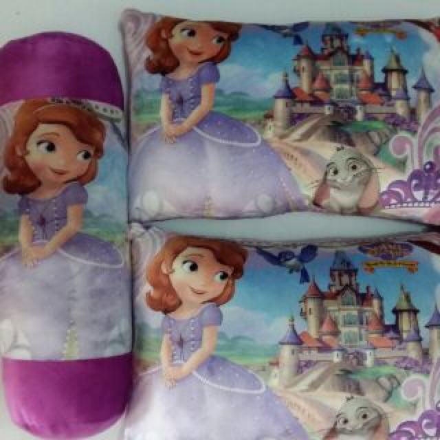 Bantal Guling Sofia Princess Sofia The First SET