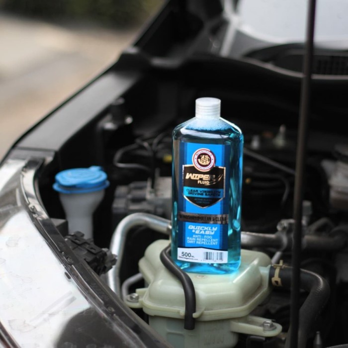 Megacools Wiper Fluid Pouch 400 ml Cairan Pembersih Kaca Mobil