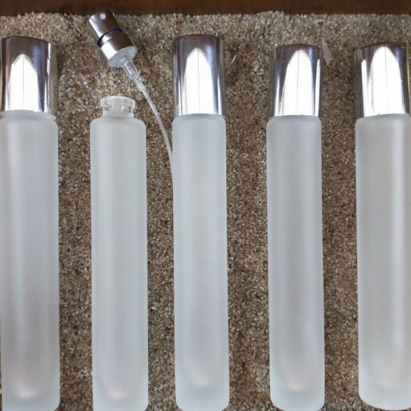 Botol press Doft 30ml/Botol lilin/reffil parfum/Tutup silver/TERMURA