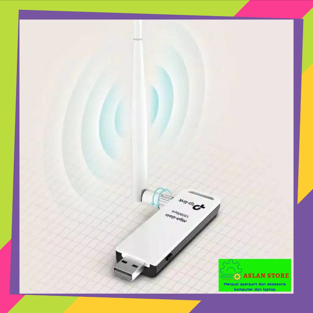 TP-Link 722n USB WIFI + Antena 150mbps