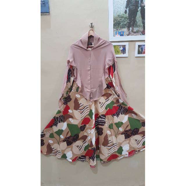 Gamis set syar'i murah nazkya