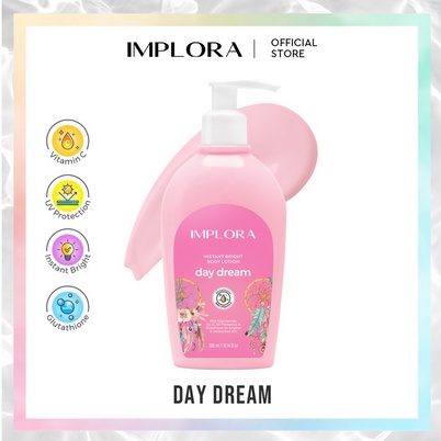 ⭐BAGUS⭐ IMPLORA INSTAN BRIGHT BODY LOTION 300ml