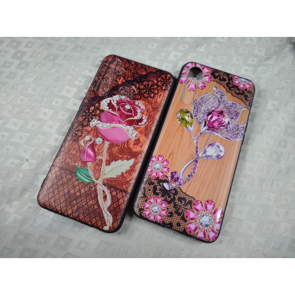 CASE KARAKTER BATIK BUNGA REALME 5 PRO