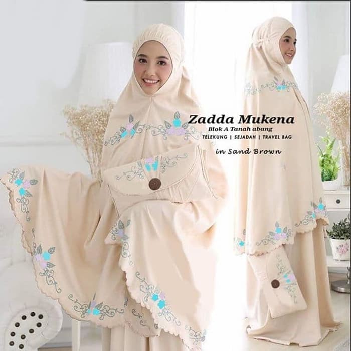 New Arrival    Mukena zadda sandbrown