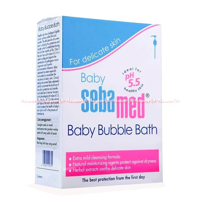 SebaMed Seba med Baby Bubble Bath 500ml Sabun Mandi Busa Bayi Ph 5.5