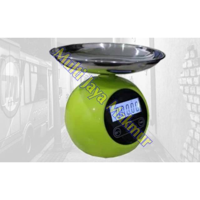 TIMBANGAN DAPUR DIGITAL /  DUDUK DIGITAL 5KG NANKAI