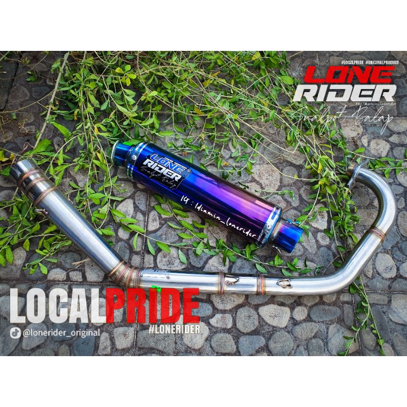 Knalpot Lone Rider SATRIA FU - LONE RIDER ORIGINAL - Super SRR Slencer Bluemoon SATRIA FU 150
