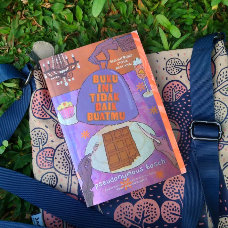 Buku novel petualangan fantasi Seri Rahasia Buku 3 - Buku ini Tidak Baik Buatmu - Pseudonymous Bosch