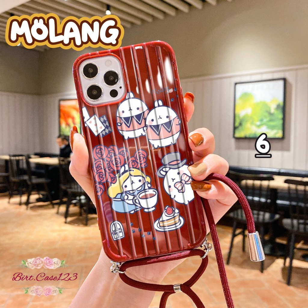 Softcase Koper Slingcase Lanyard MOLANG Vivo V5+ V7 V7+ V9 V11 V15 V17 Pro BC5541