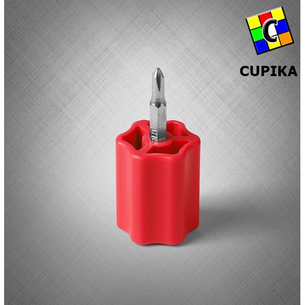 Screwdriver Obeng Rubik Moyu Merah