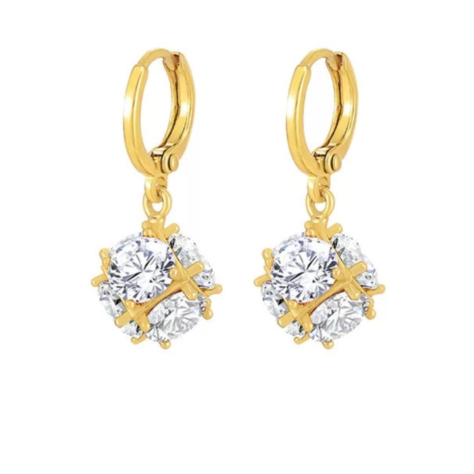 Anting Titanium / Anting Aksesoris Wanita Anti Karat Terbaru-3
