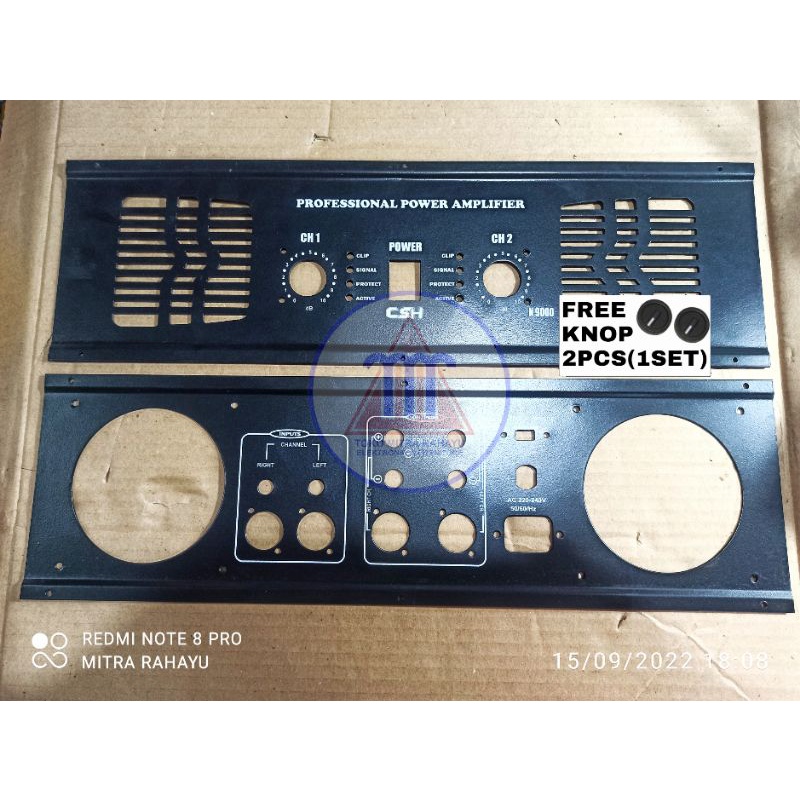 Plat panel N 9000 Panel power N 9000 N9000 Bonus knop CA