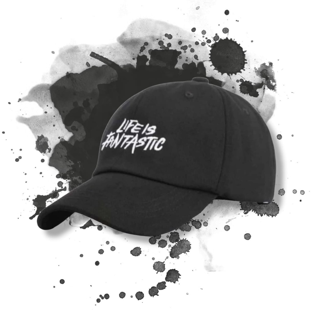 TOPI BASEBALL PRIA / WANITA DEWASA ANAK REMAJA 7-18 TAHUN GAYA HIP HOP BORDIR CHALLENGE / TOPI REMAJA KOREA-FANTASTIC BLACK