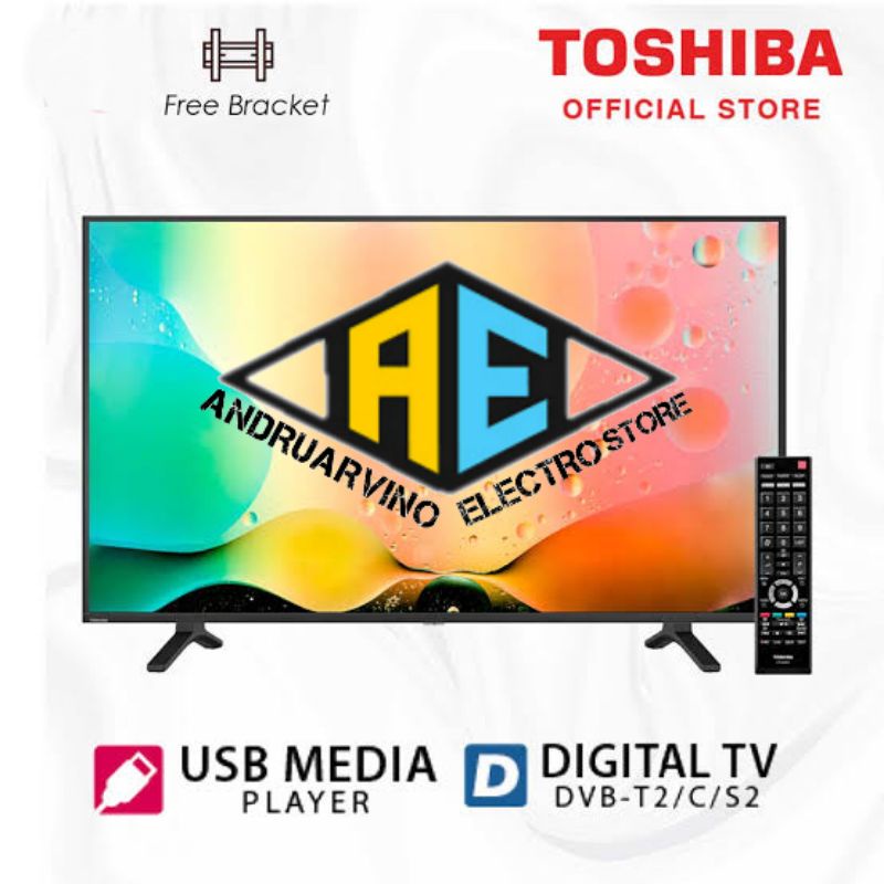 TOSHIBA 43 S 3965 / LED TV 43 IN INCH DIGITAL TV + USB / TELEVISI / 43