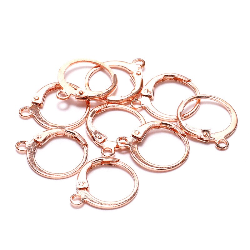 Hbid Glory 20pcs / Set Anting Hoops / Bulat / Hoops / Bulat Untuk Membuat Perhiasan DIY