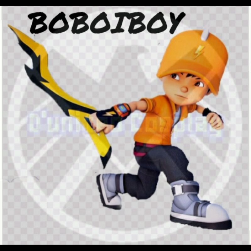 Pedang Mainan Boboiboy Halilintar