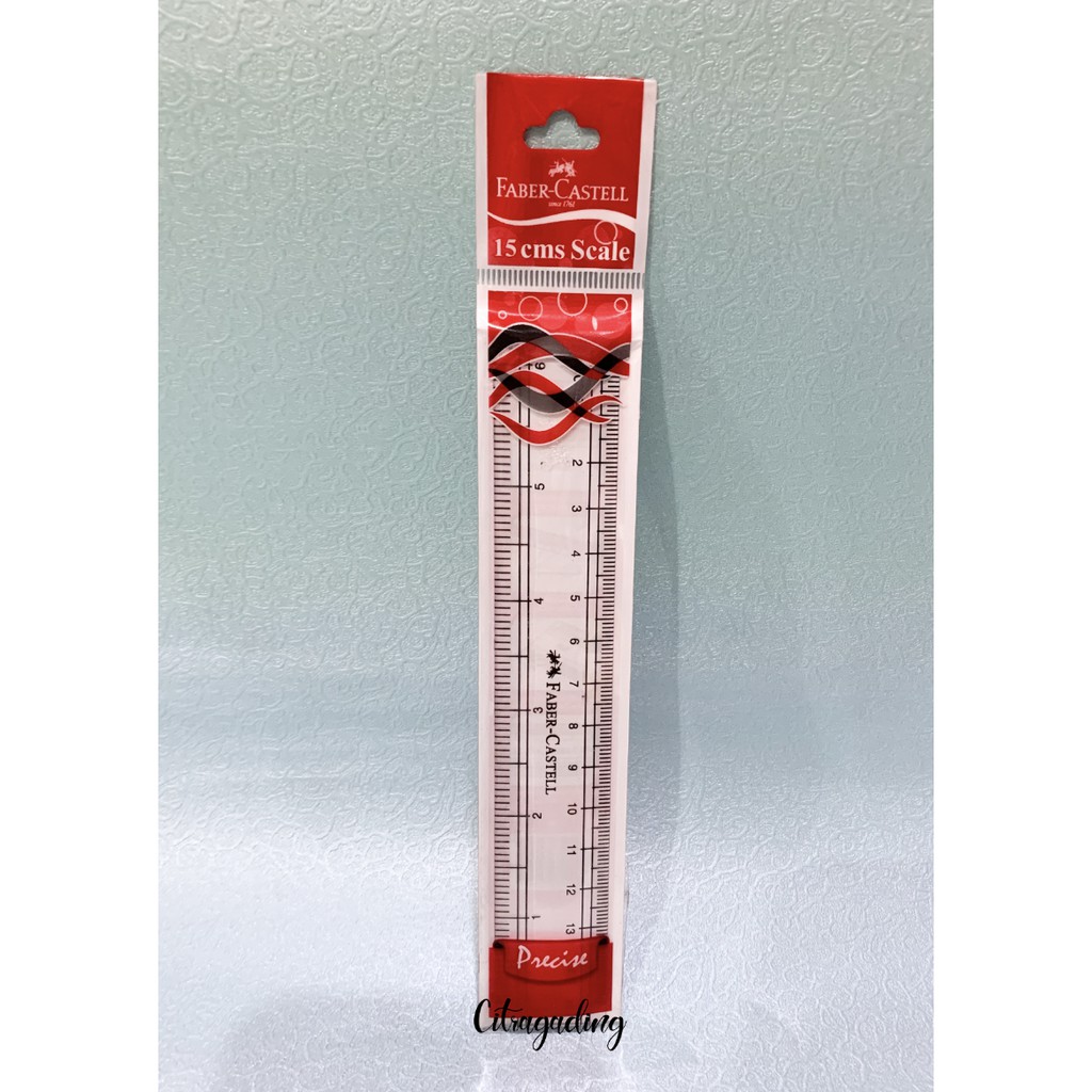 

PENGGARIS PLASTIK 15CM FABER CASTELL MISTAR RULER SEKOLAH DRAFTING GARISAN GROSIR LUSIN MURAH ECER