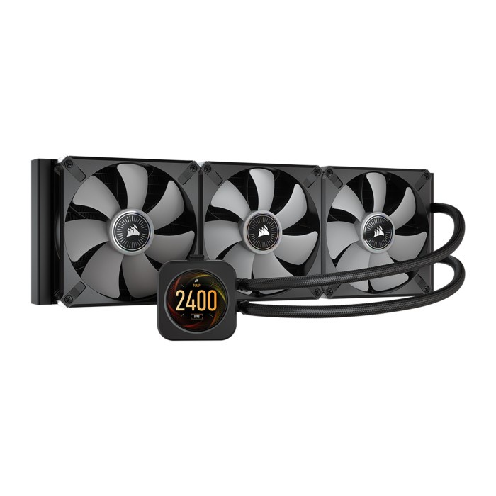 CORSAIR iCUE H170i ELITE LCD Display Liquid CPU Cooler